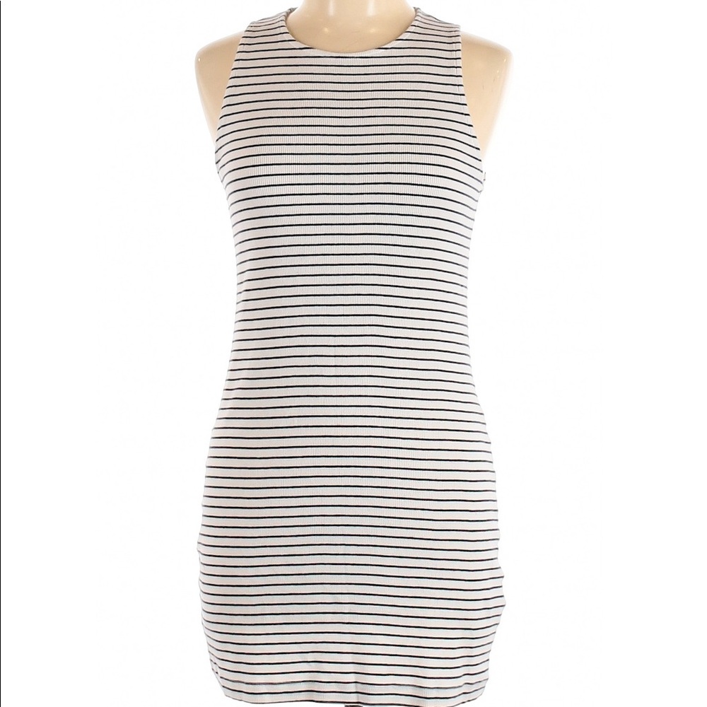 Striped Fitted Dress